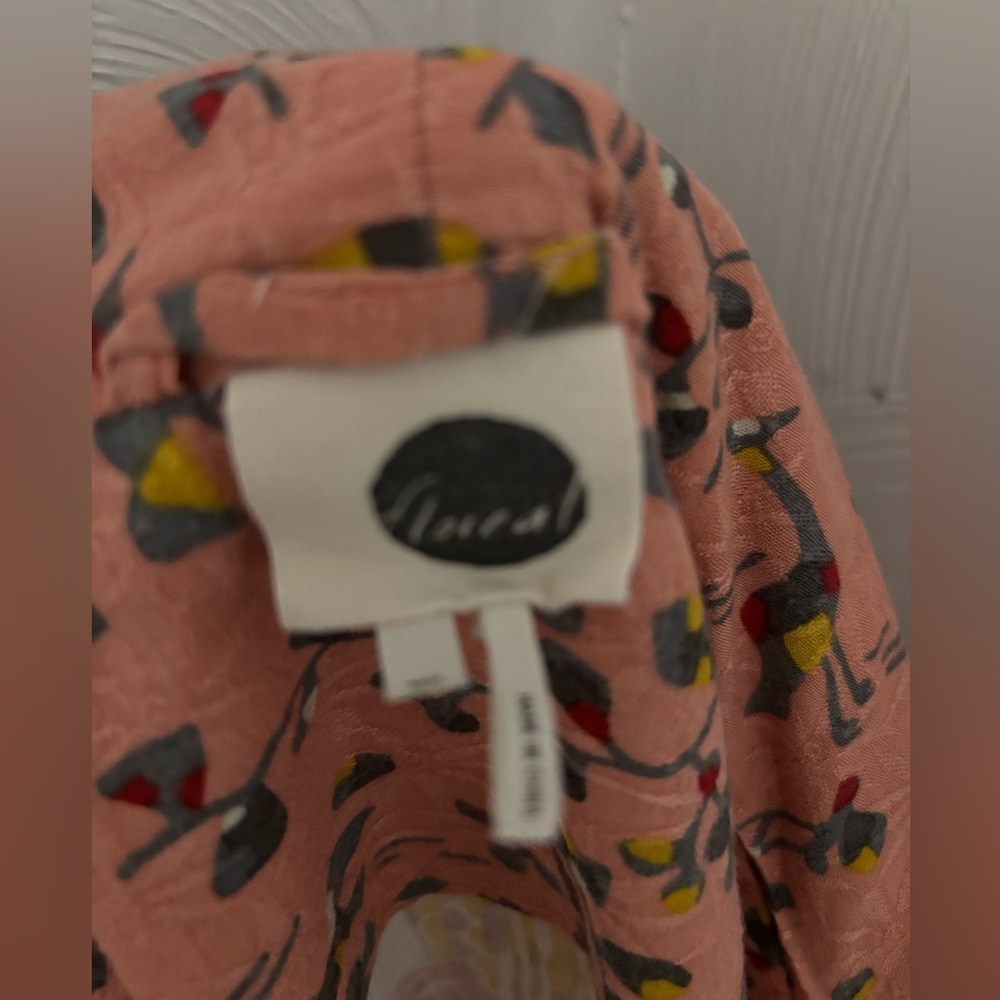 Anthropologie Floreat Patchwork Wrap / Mini Dress - image 5